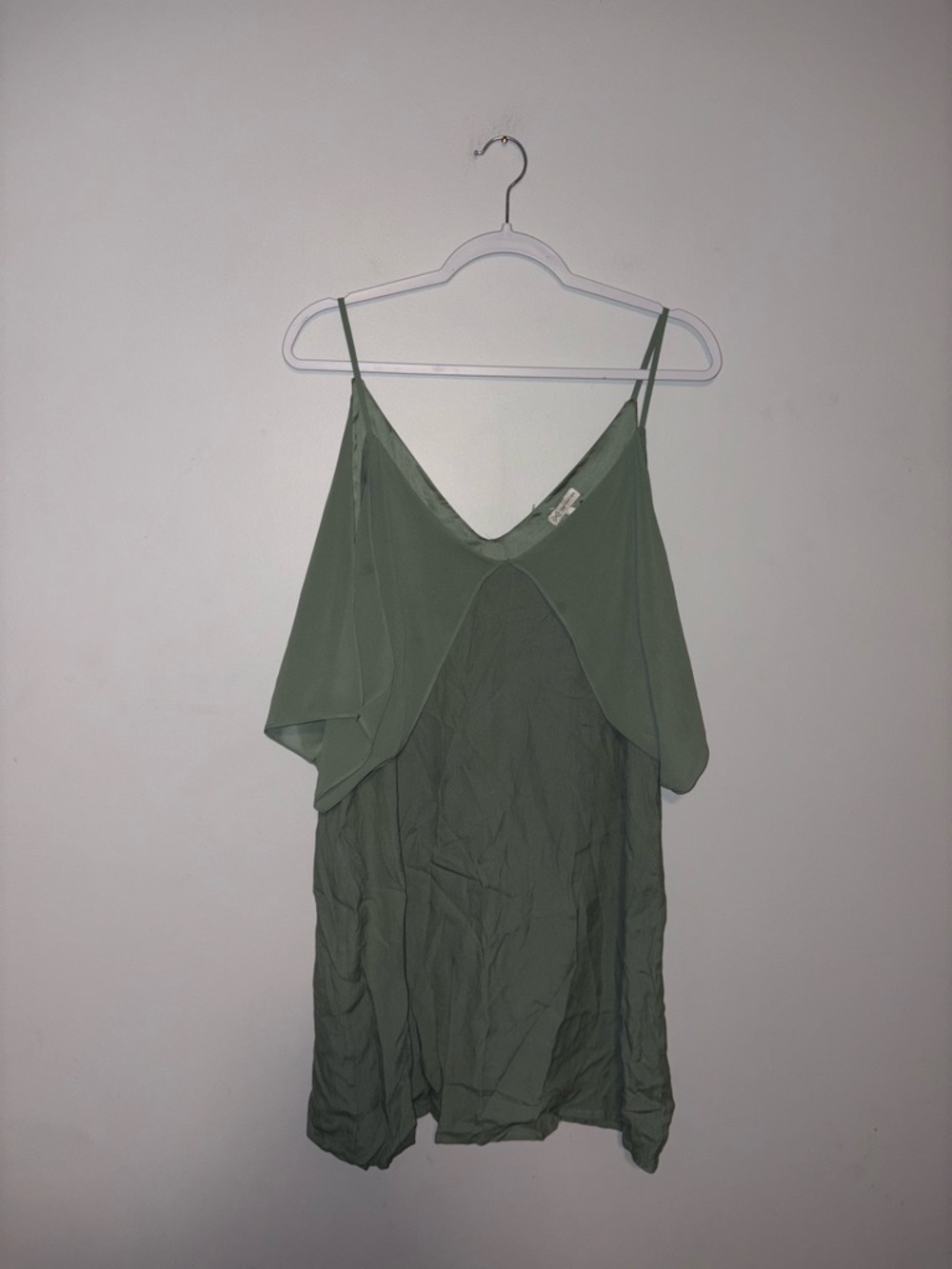 GF Collection ~ Green Off Shoulder Dress